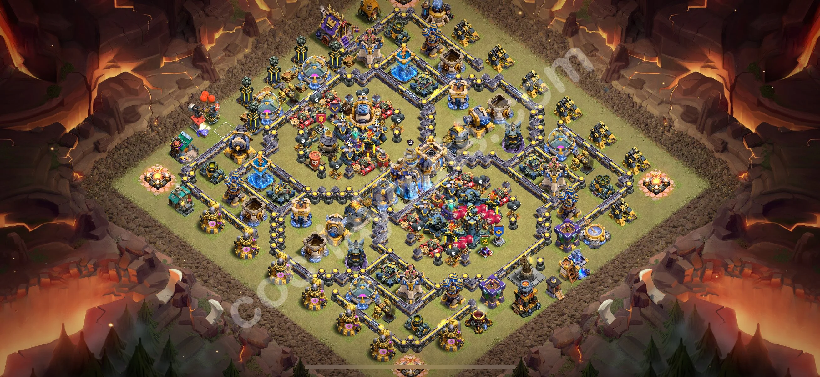 Top War Base TH18 with Link - Anti 3 Stars CWL Plan 2026 - Clash of Clans - (#41) — Oorlog BH18