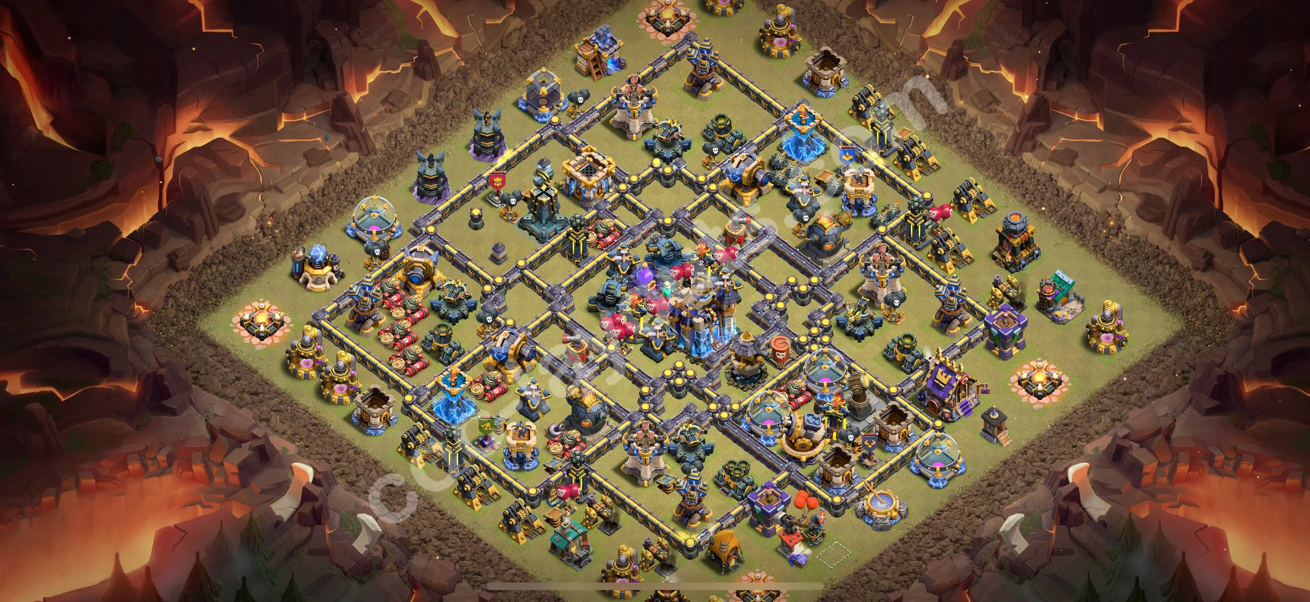 Top War Base TH18 with Link, Anti Everything - CWL Defence Plan 2026 - Clash of Clans - (#43) — War BH18