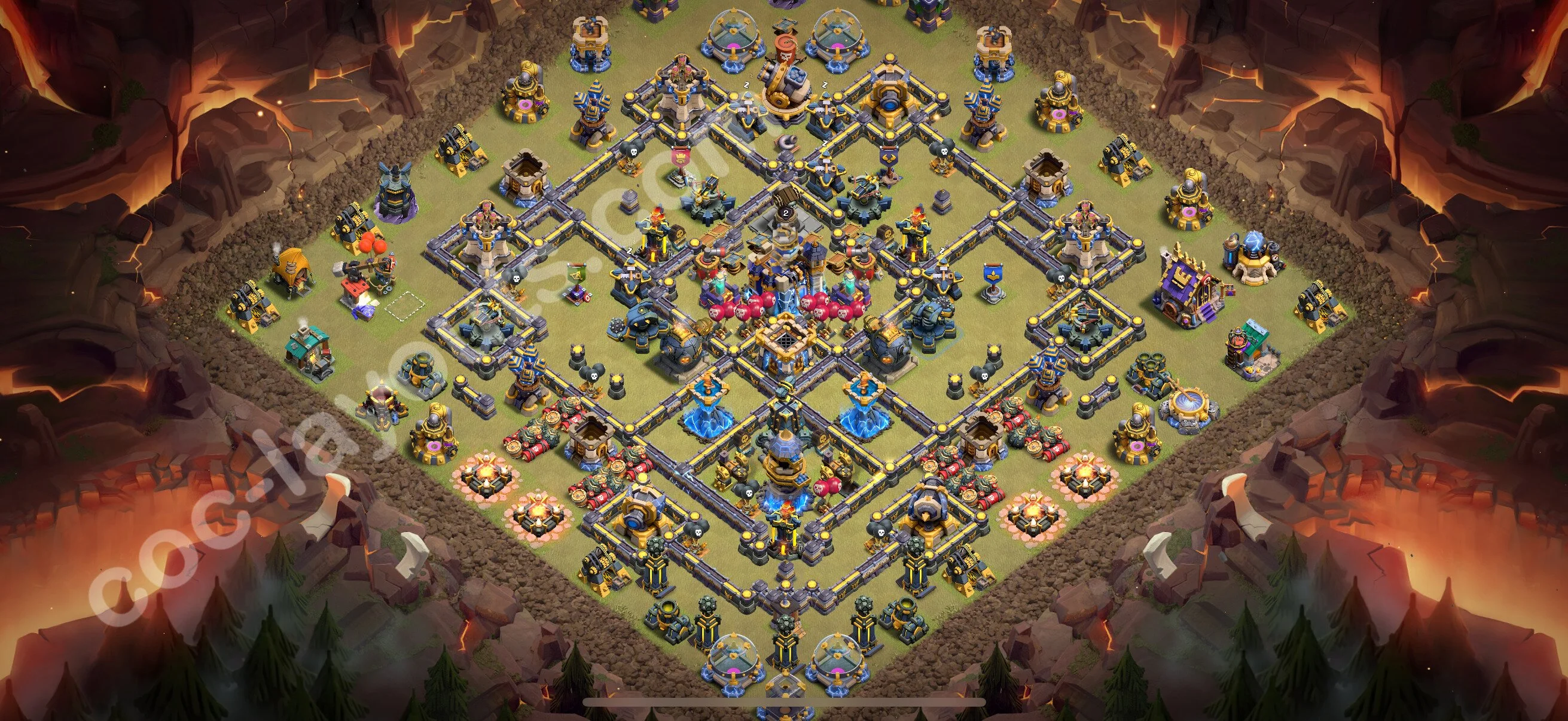 Top War Base TH18 with Link - Anti 2 Stars CWL Plan 2026 - Clash of Clans - (#53) — War BH18