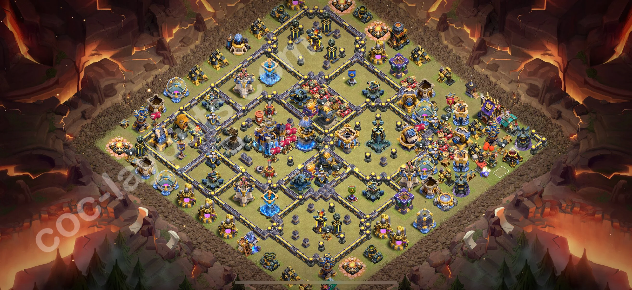 Top War Base TH18 with Link - CWL Defence Plan 2026 - Clash of Clans - (#58) — Guerre BH18