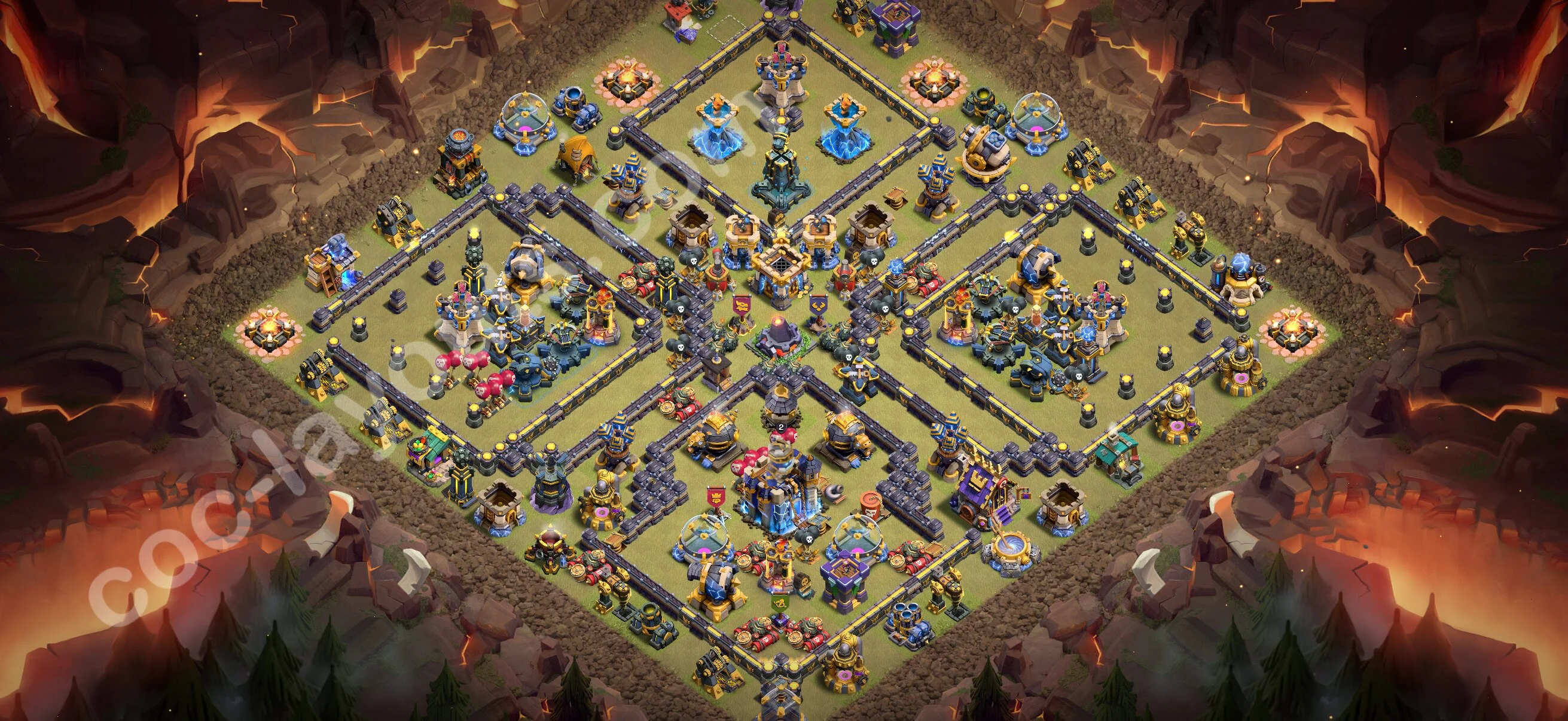 Top War Base TH18 with Link - Anti 2 Stars CWL Plan 2026 - Clash of Clans - (#6)