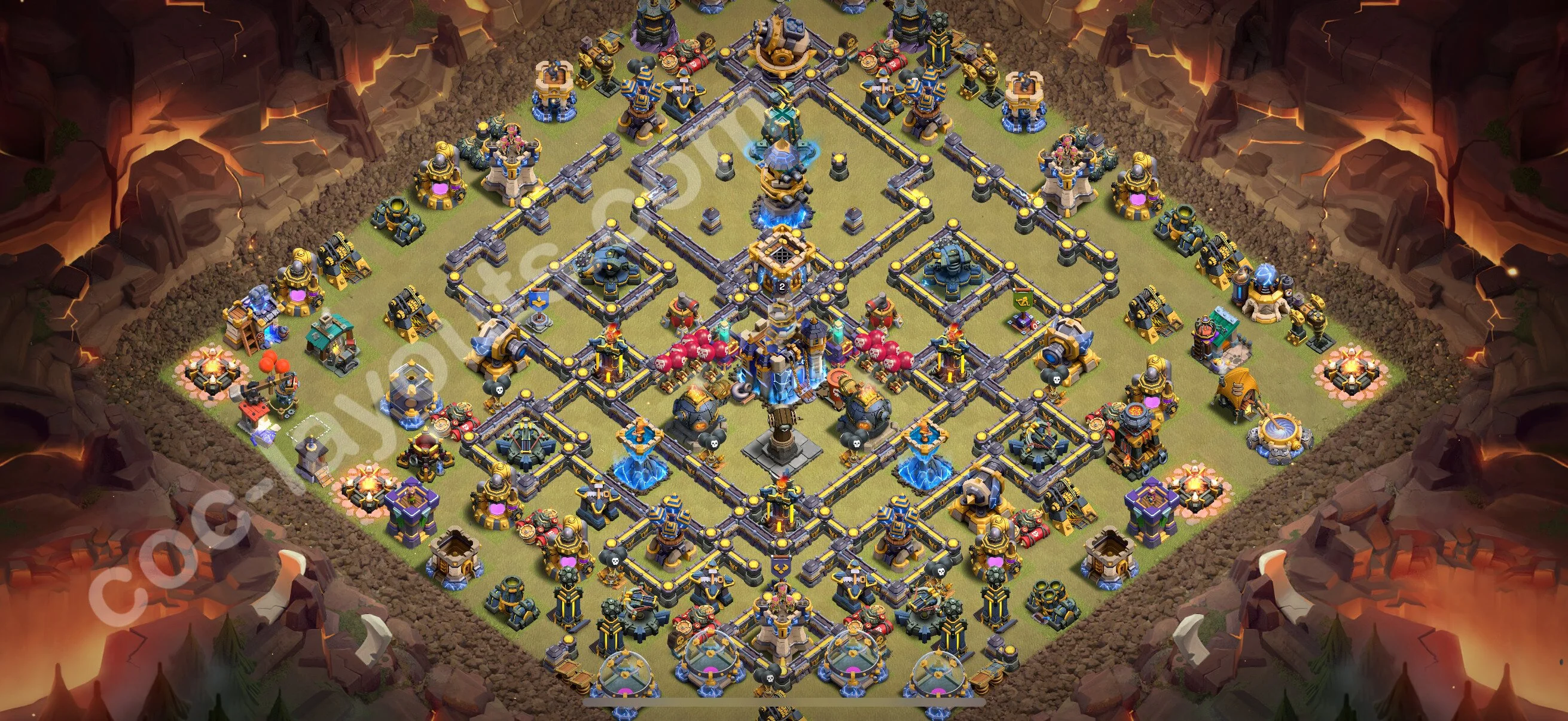 Top War Base TH18 with Link - Anti 3 Stars CWL Plan 2026 - Clash of Clans - (#60) — Wojna BH18