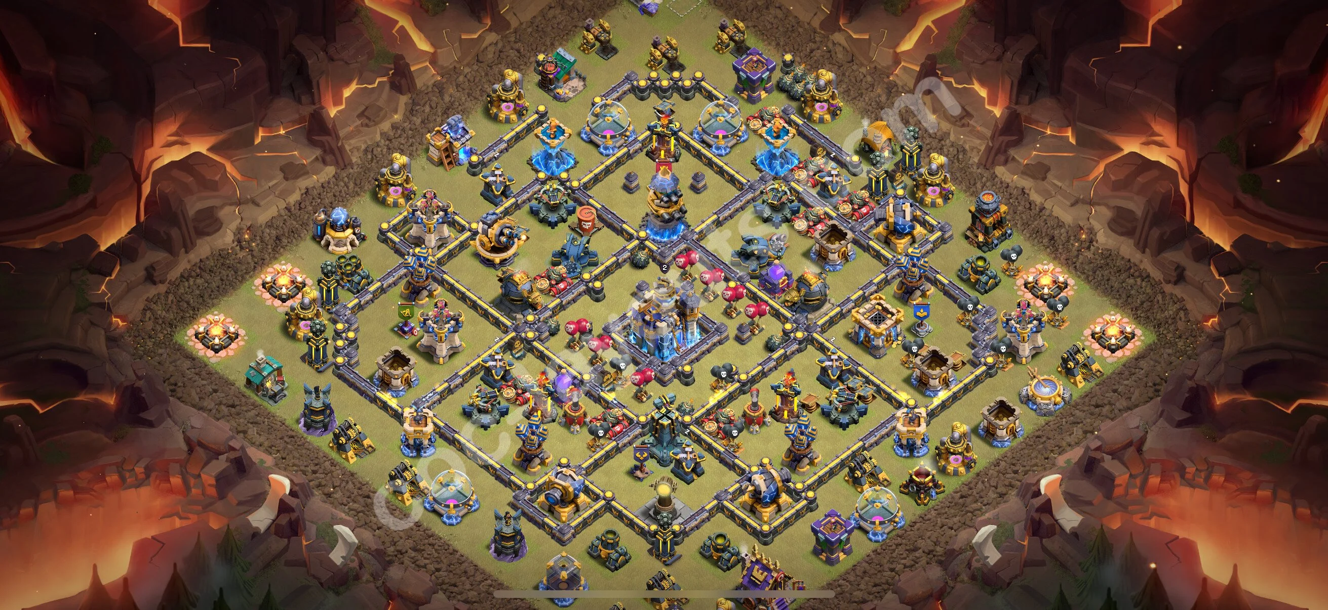 Top War Base TH18 with Link, Anti Everything - CWL Defence Plan 2026 - Clash of Clans - (#61) — Krieg BH18