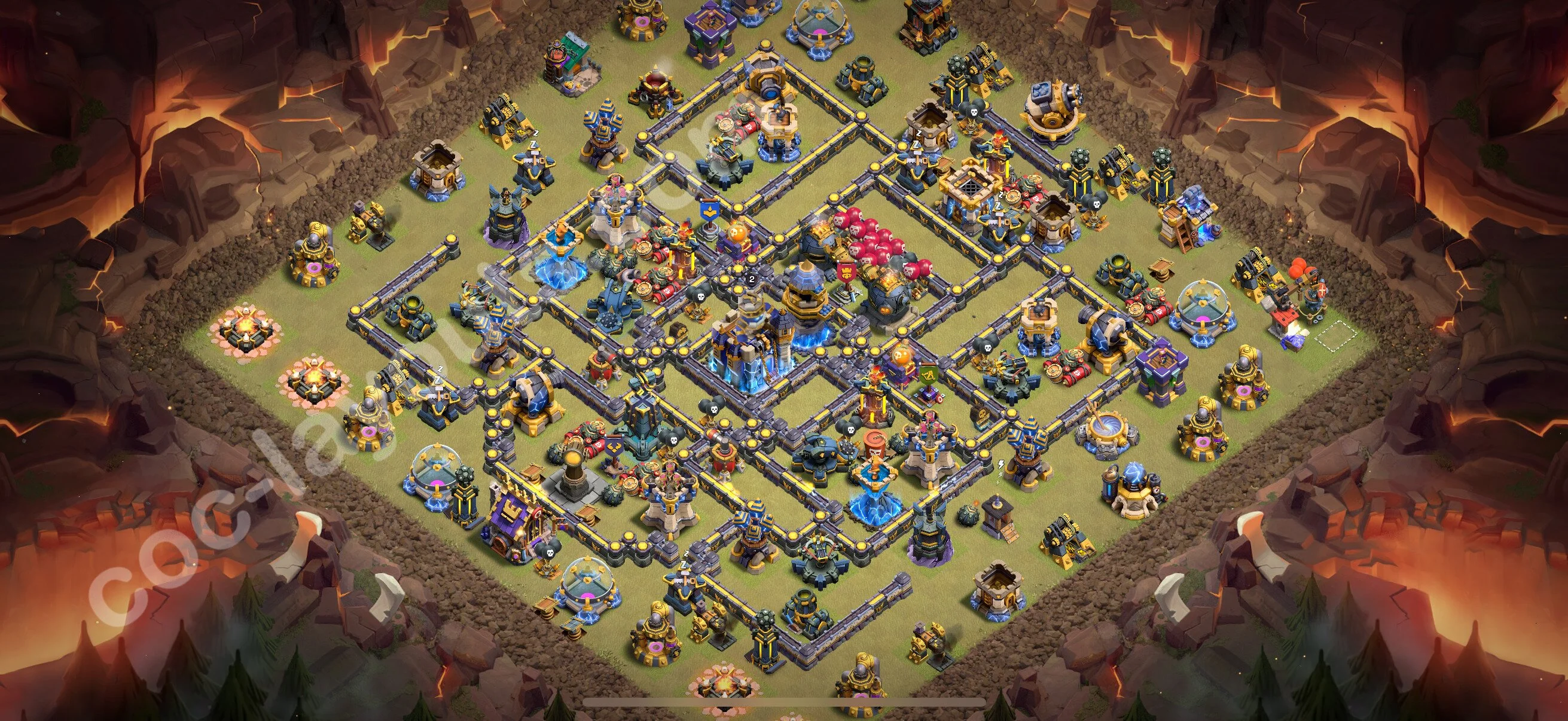 Top War Base TH18 with Link, Anti Everything - Anti 2 Stars CWL Plan 2026 - Clash of Clans - (#62) — Wojna BH18