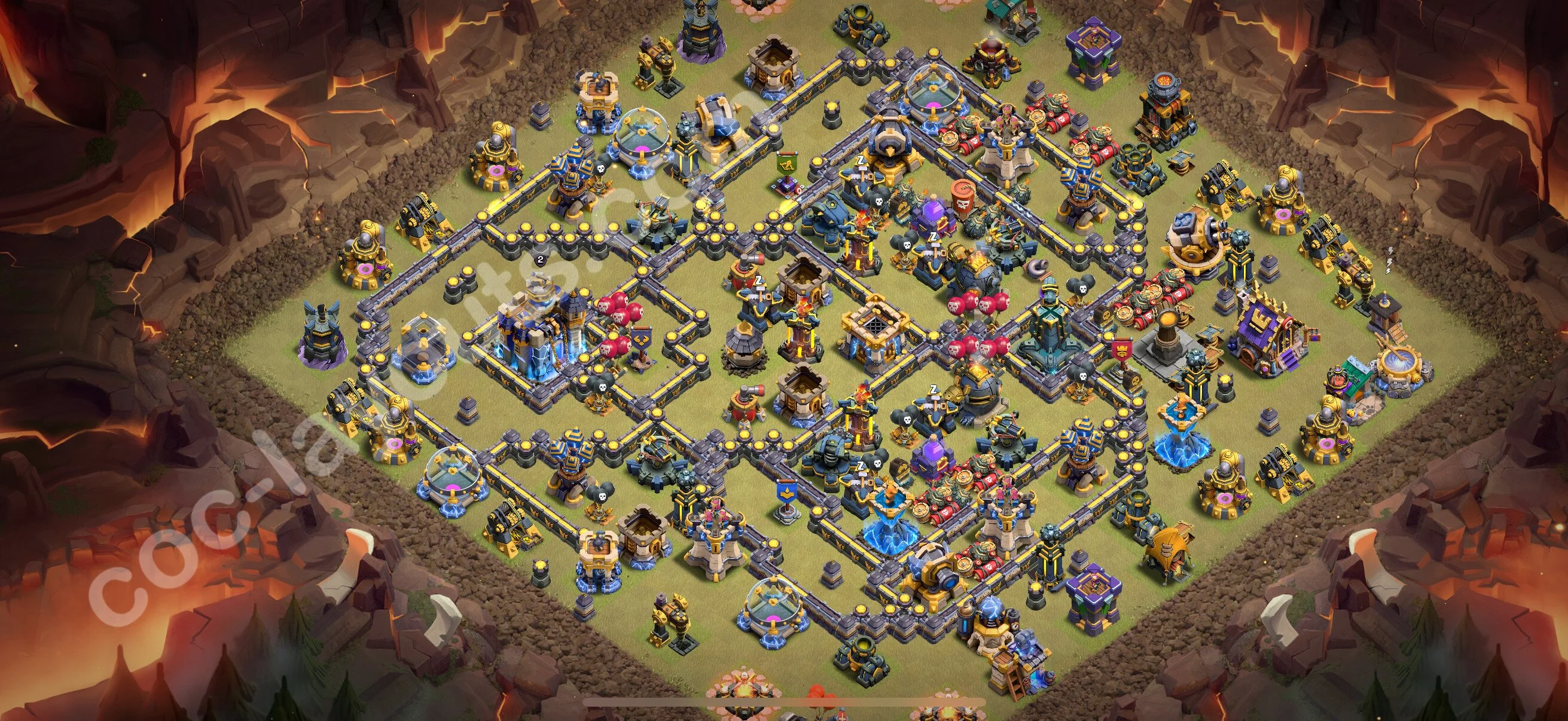 Top War Base TH18 with Link, Anti Everything, Hybrid - CWL Defence Plan 2026 - Clash of Clans - (#63) — Война BH18