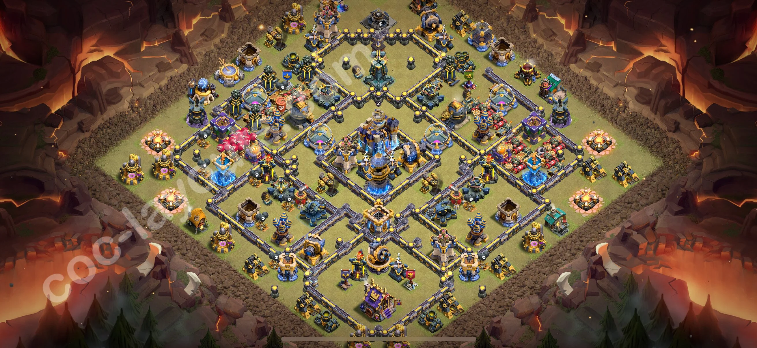 Top War Base TH18 with Link - Anti 2 Stars CWL Plan 2026 - Clash of Clans - (#69) — Wojna BH18