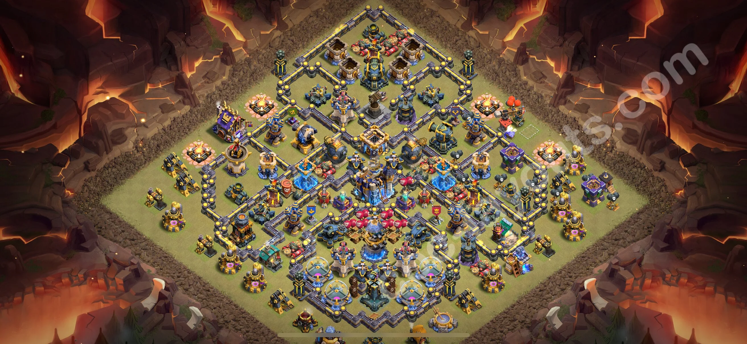 Top War Base TH18 with Link, Anti Air / Electro Dragon - Anti 2 Stars CWL Plan 2026 - Clash of Clans - (#7)
