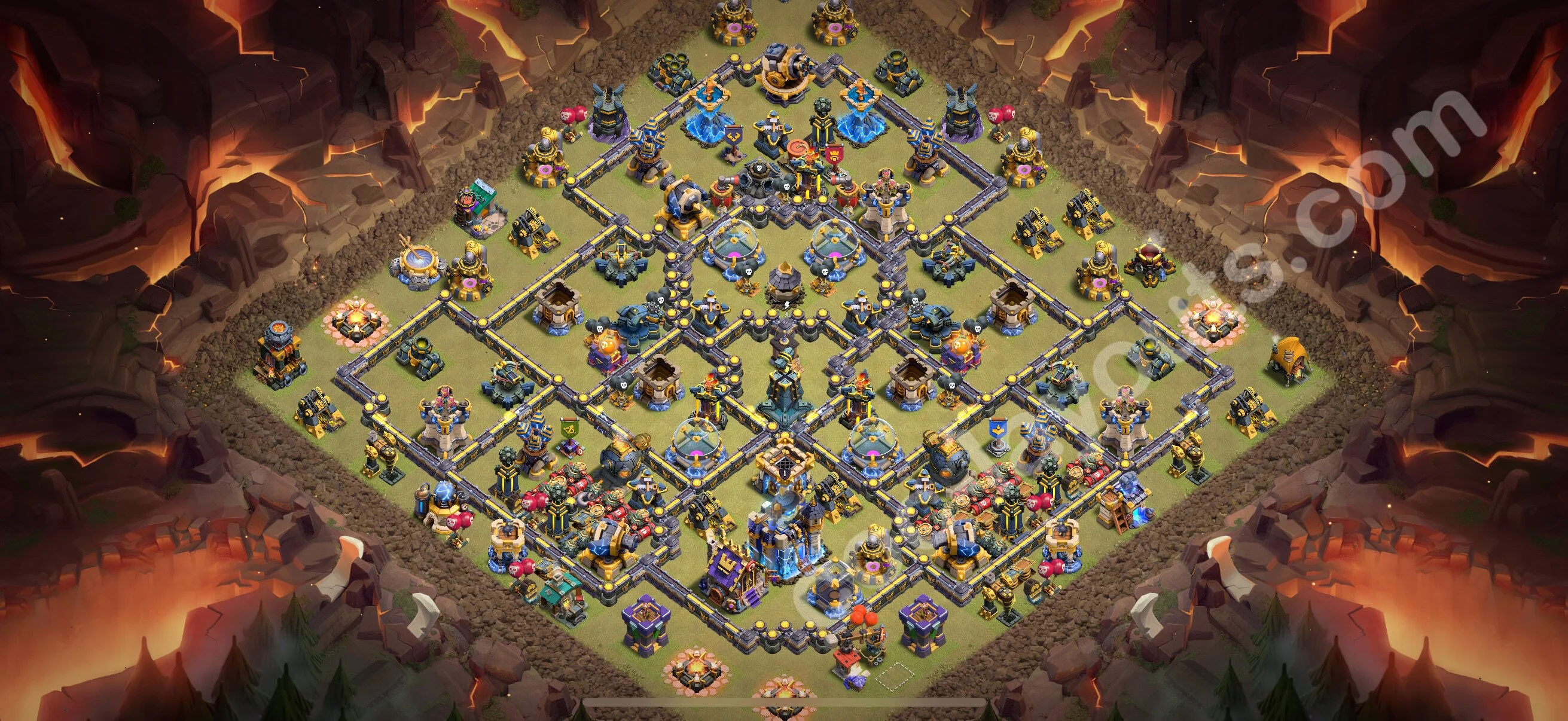 Top War Base TH18 with Link, Anti Air / Electro Dragon - Anti 3 Stars CWL Plan 2026 - Clash of Clans - (#70) — Guerre BH18