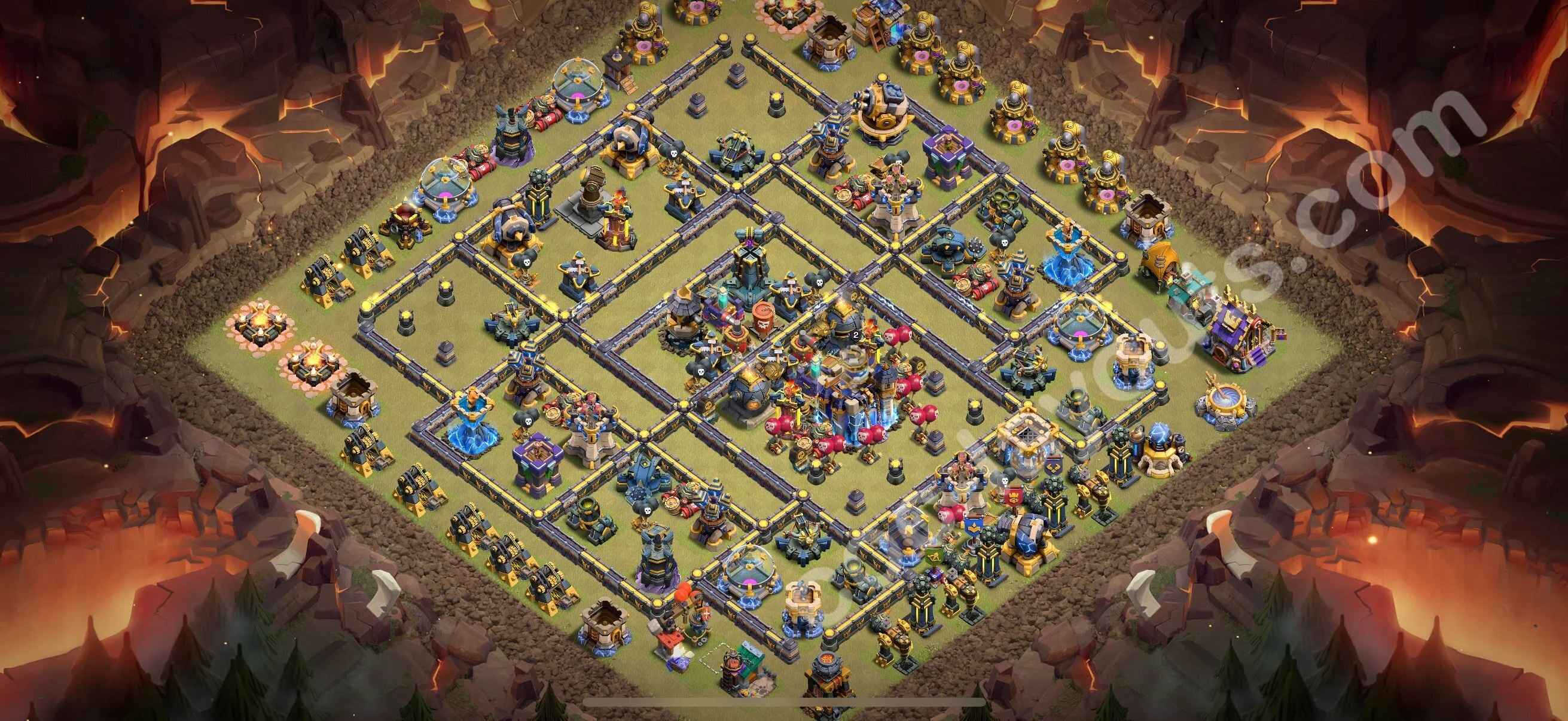 Top War Base TH18 with Link - CWL Defence Plan 2026 - Clash of Clans - (#71) — Wojna BH18