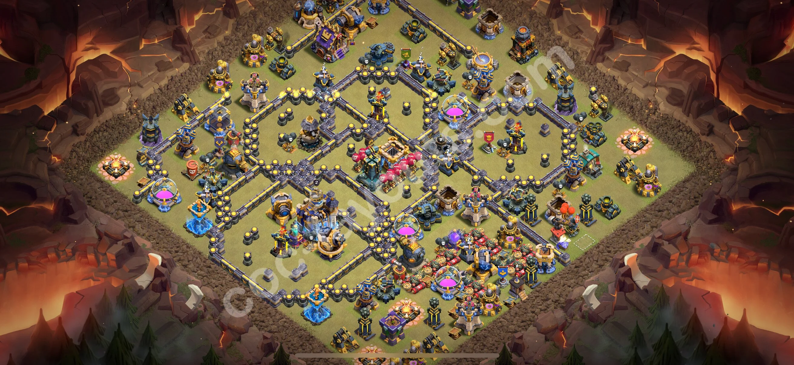Top War Base TH18 with Link - CWL Defence Plan 2026 - Clash of Clans - (#74) — War BH18