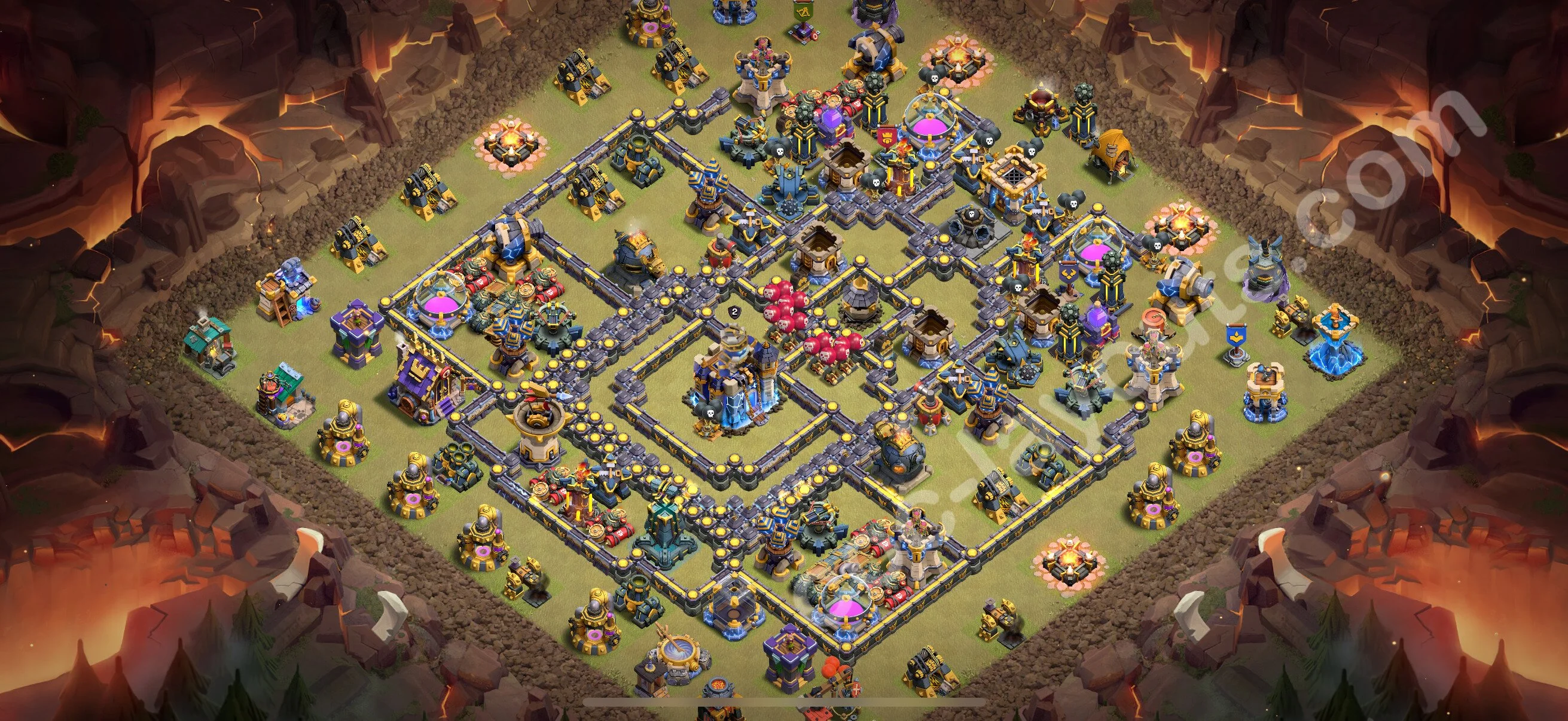Top War Base TH18 with Link - CWL Defence Plan 2026 - Clash of Clans - (#76) — Война BH18