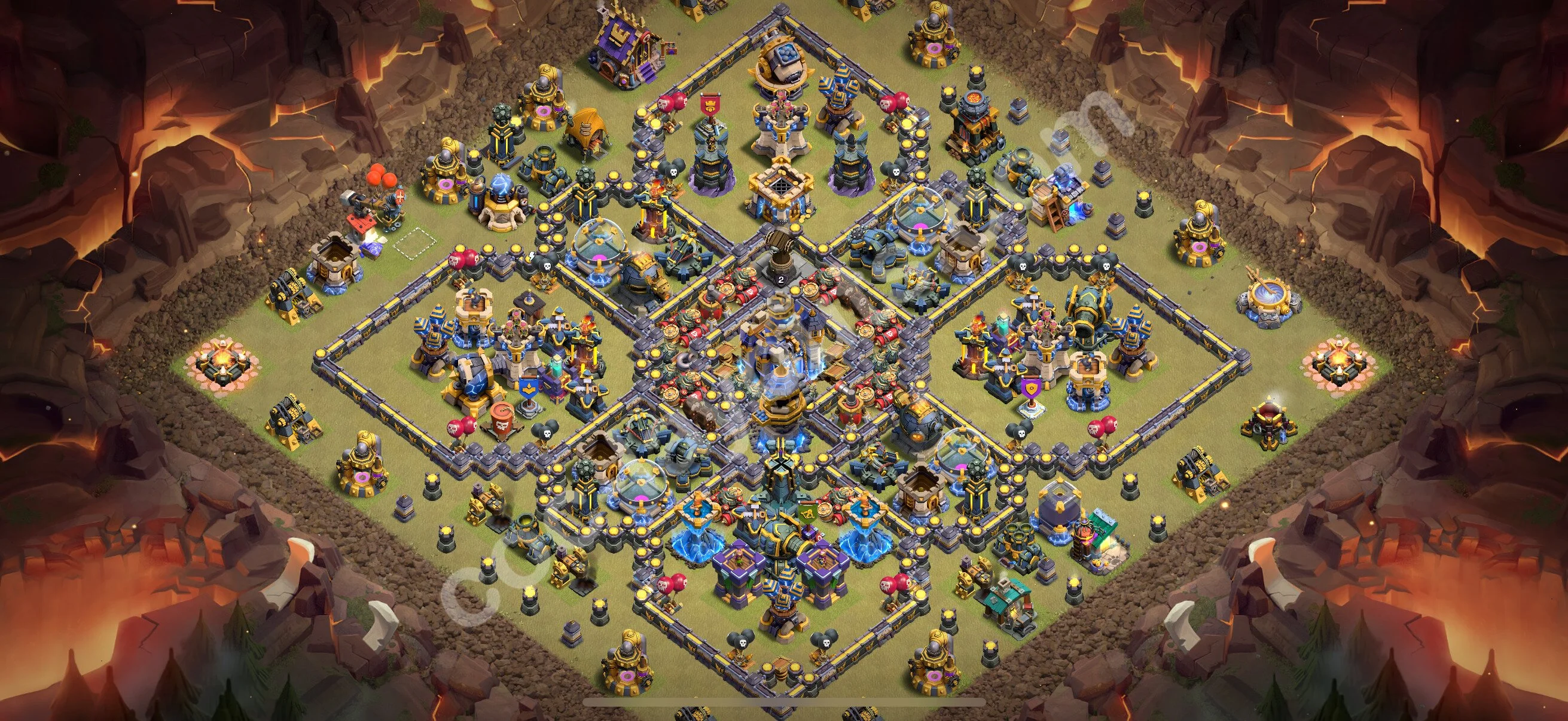 Top War Base TH18 with Link, Anti Everything - CWL Defence Plan 2026 - Clash of Clans - (#8) — War BH18