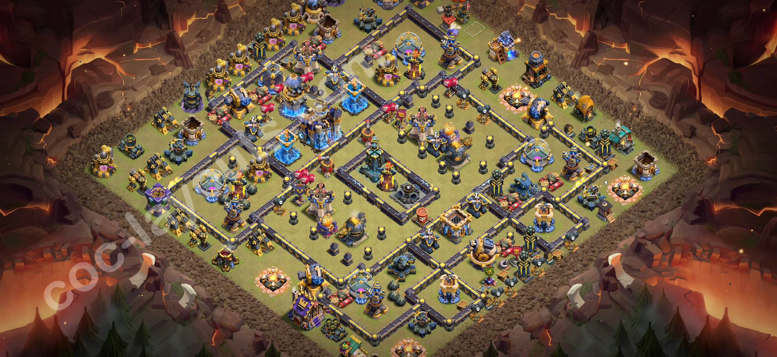 Top War Base TH18 with Link, Anti Everything - CWL Defence Plan 2026 - Clash of Clans - (#83) — Guerre BH18