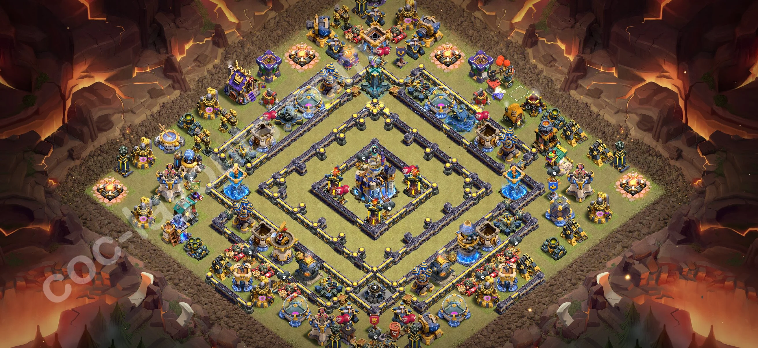 Top War Base TH18 with Link - Anti 2 Stars CWL Plan 2026 - Clash of Clans - (#84) — Війна BH18