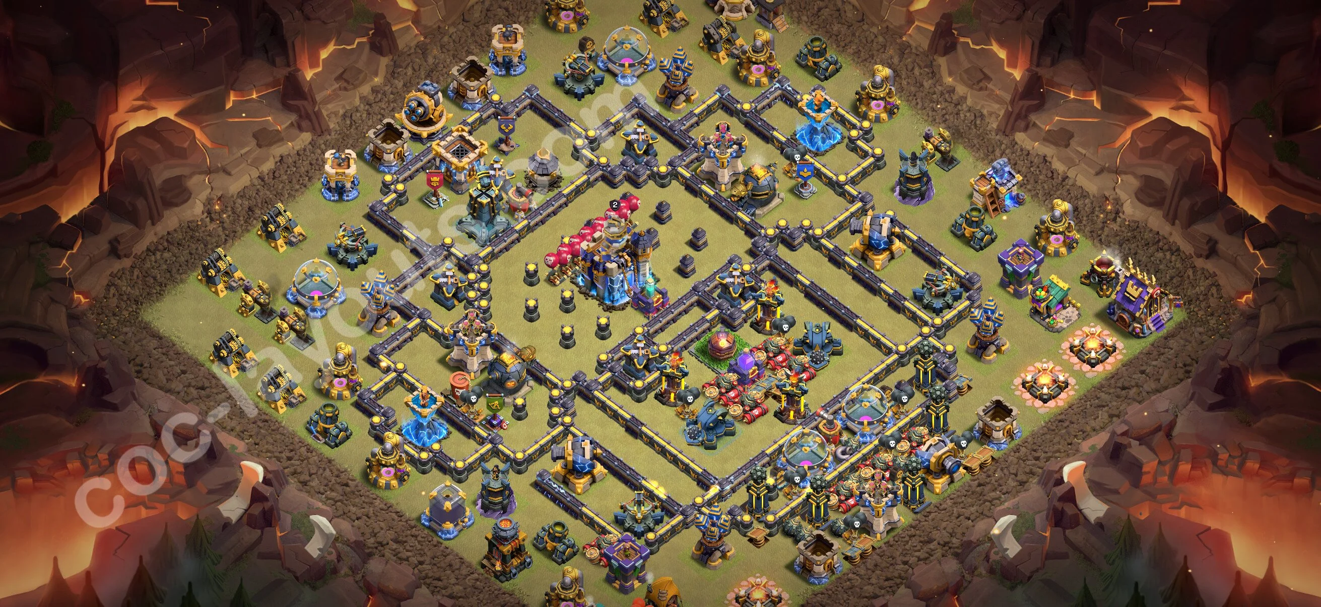 Top War Base TH18 with Link, Anti Everything - Anti 2 Stars CWL Plan 2026 - Clash of Clans - (#91) — Війна BH18