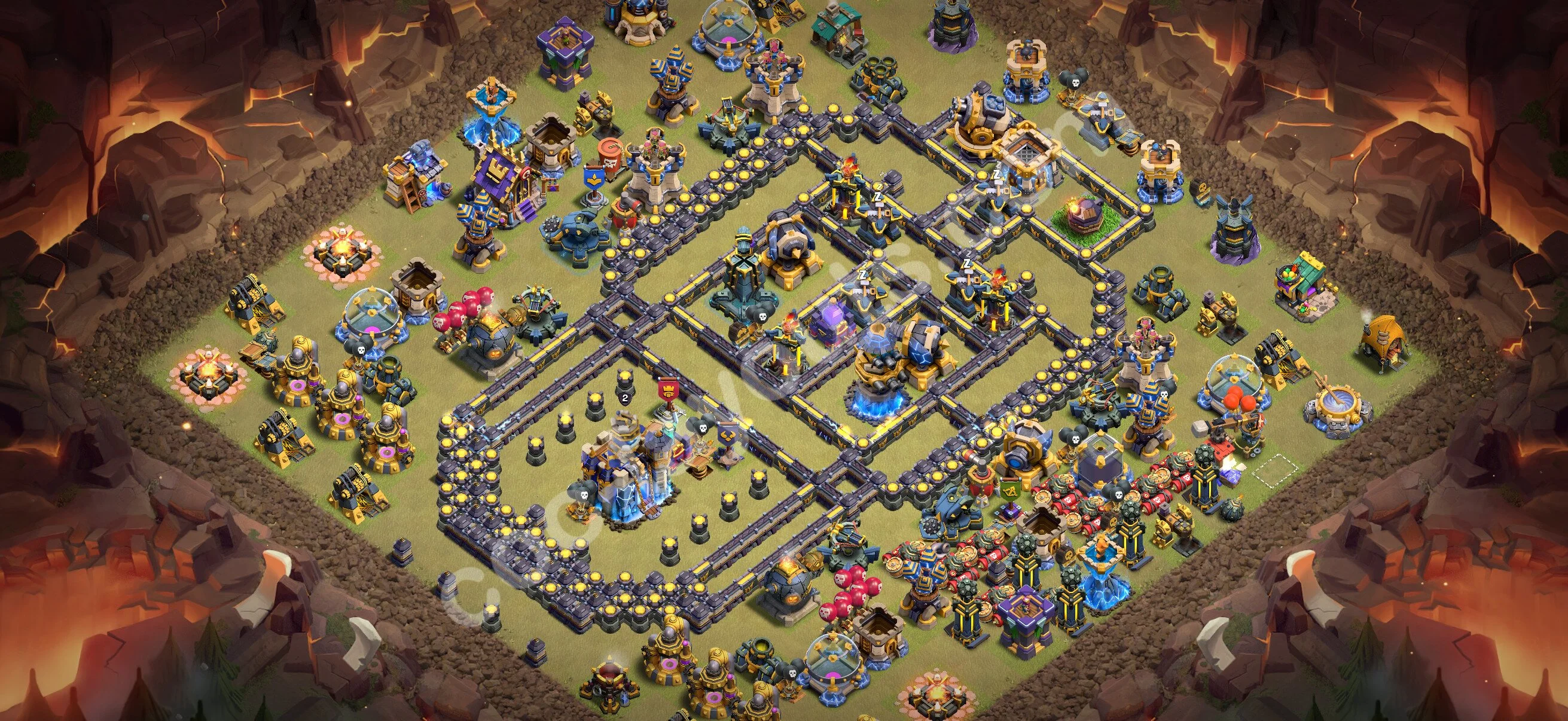 Top War Base TH18 with Link - Anti 3 Stars CWL Plan 2026 - Clash of Clans - (#92) — War BH18