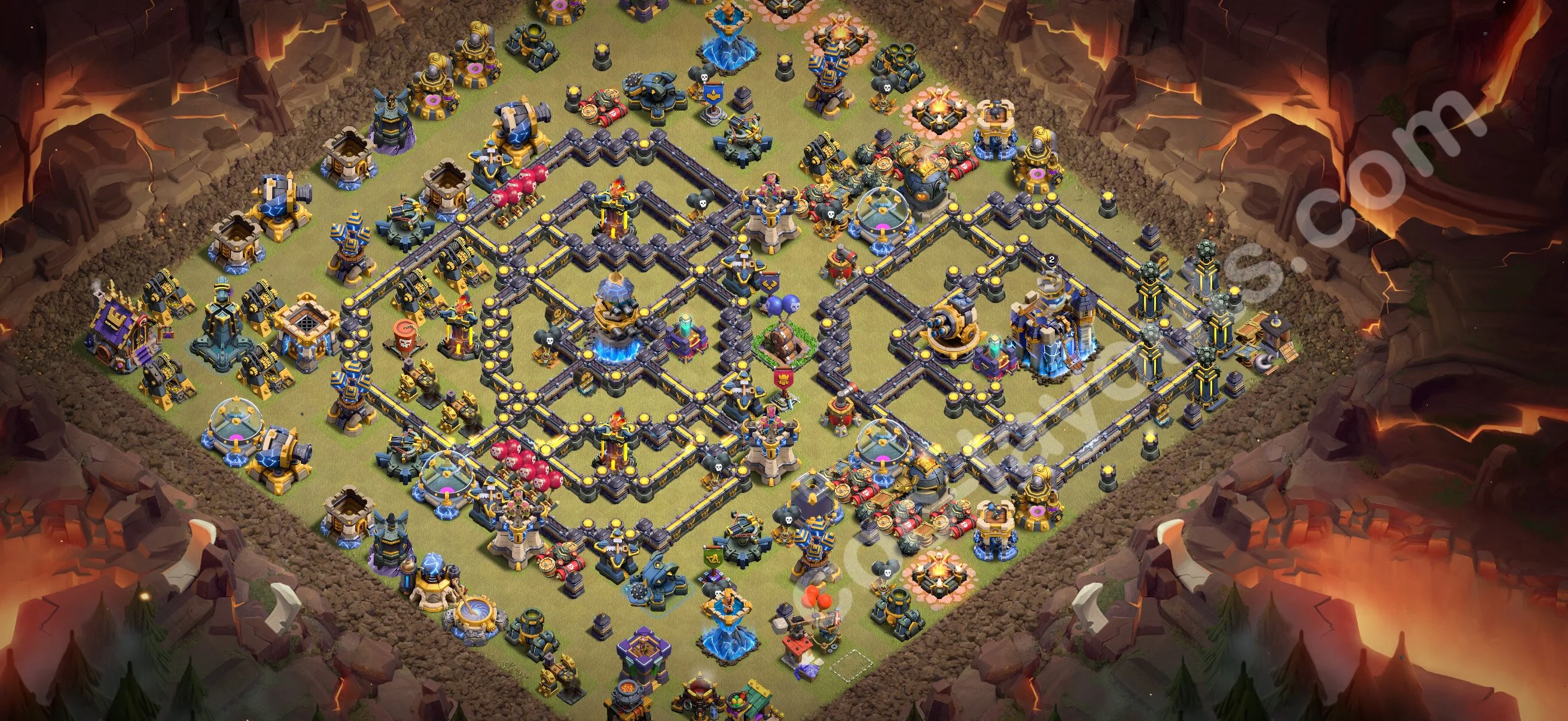 Top War Base TH18 with Link - Anti 3 Stars CWL Plan 2026 - Clash of Clans - (#95) — War BH18