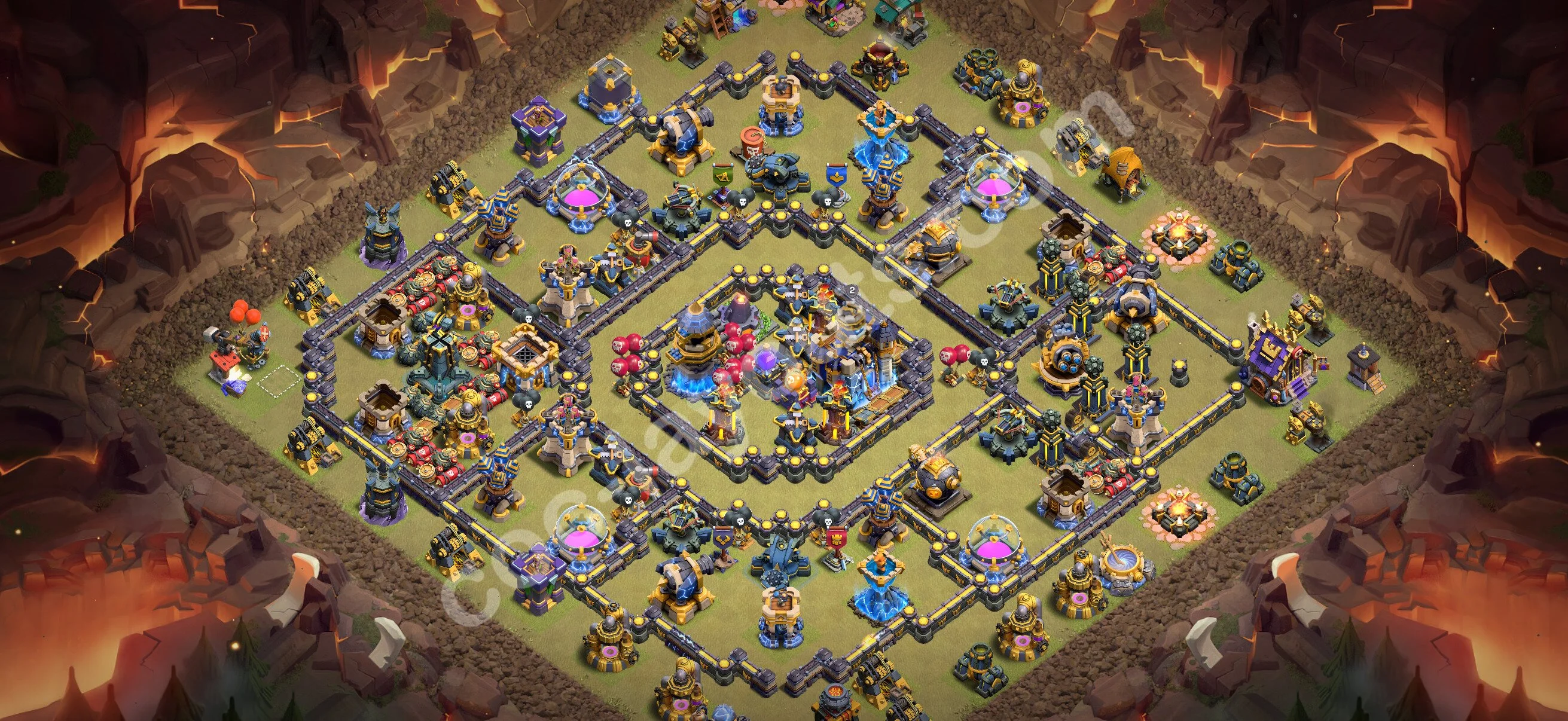 Top War Base TH18 with Link - Anti 2 Stars CWL Plan 2026 - Clash of Clans - (#96) — Wojna BH18