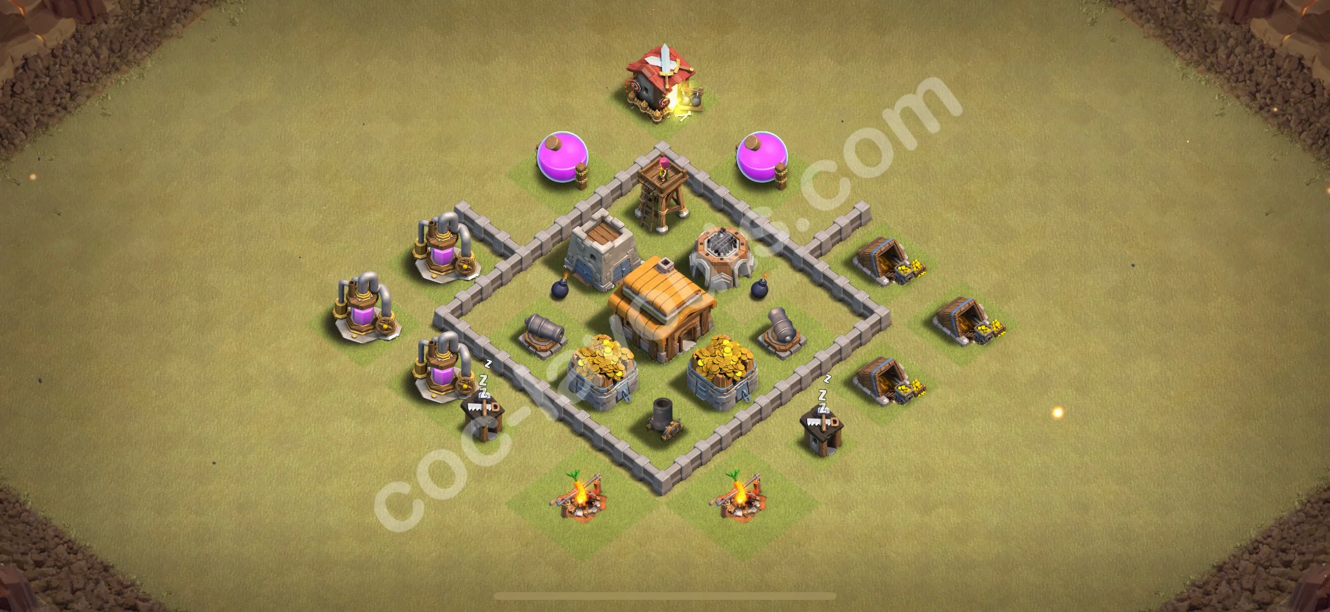 Top War Base TH3, Anti 3 Stars, Anti Everything - CWL Defence Plan 2026 - Clash of Clans - (#19) — Oorlog TH3