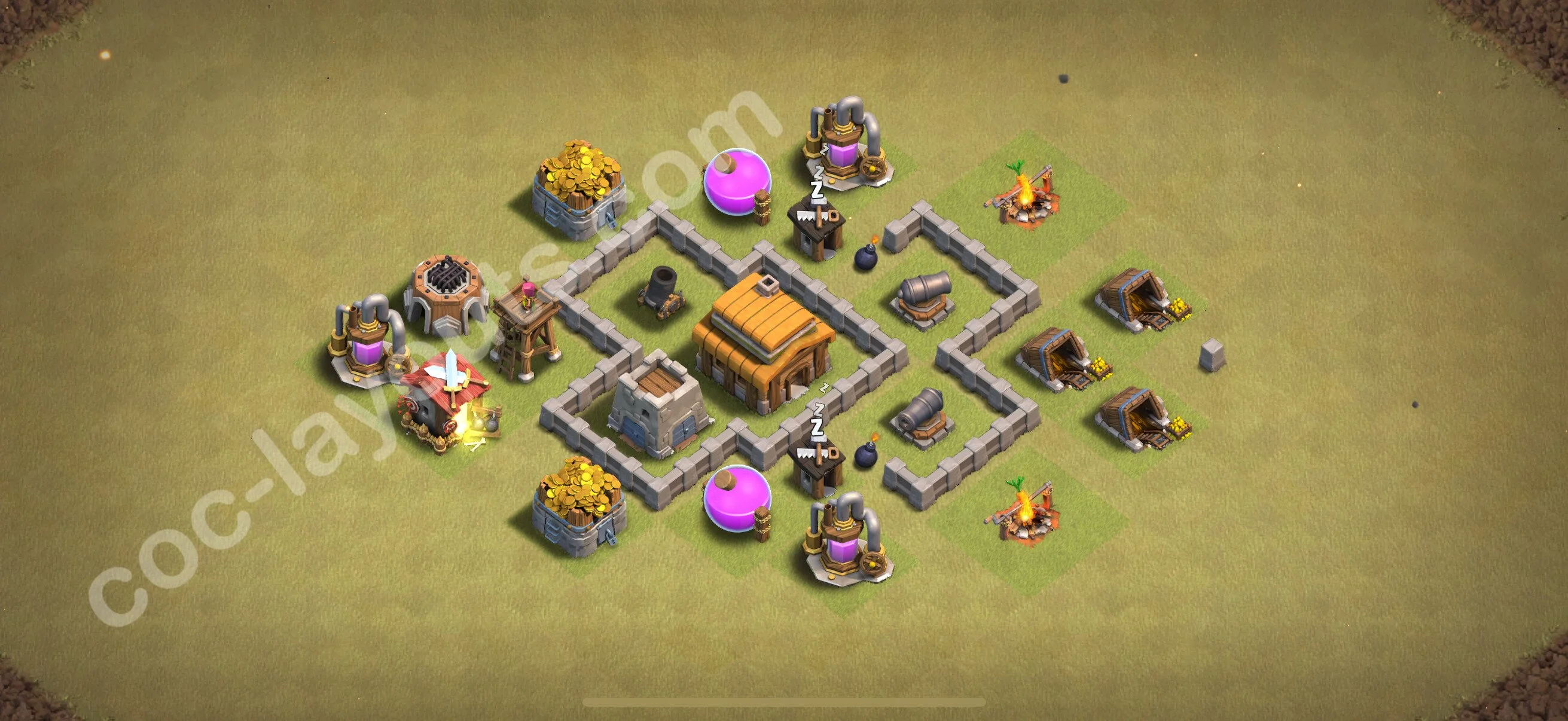 Top War Base TH3, Anti 3 Stars, Anti Everything - CWL Defence Plan 2026 - Clash of Clans - (#21) — Wojna TH3
