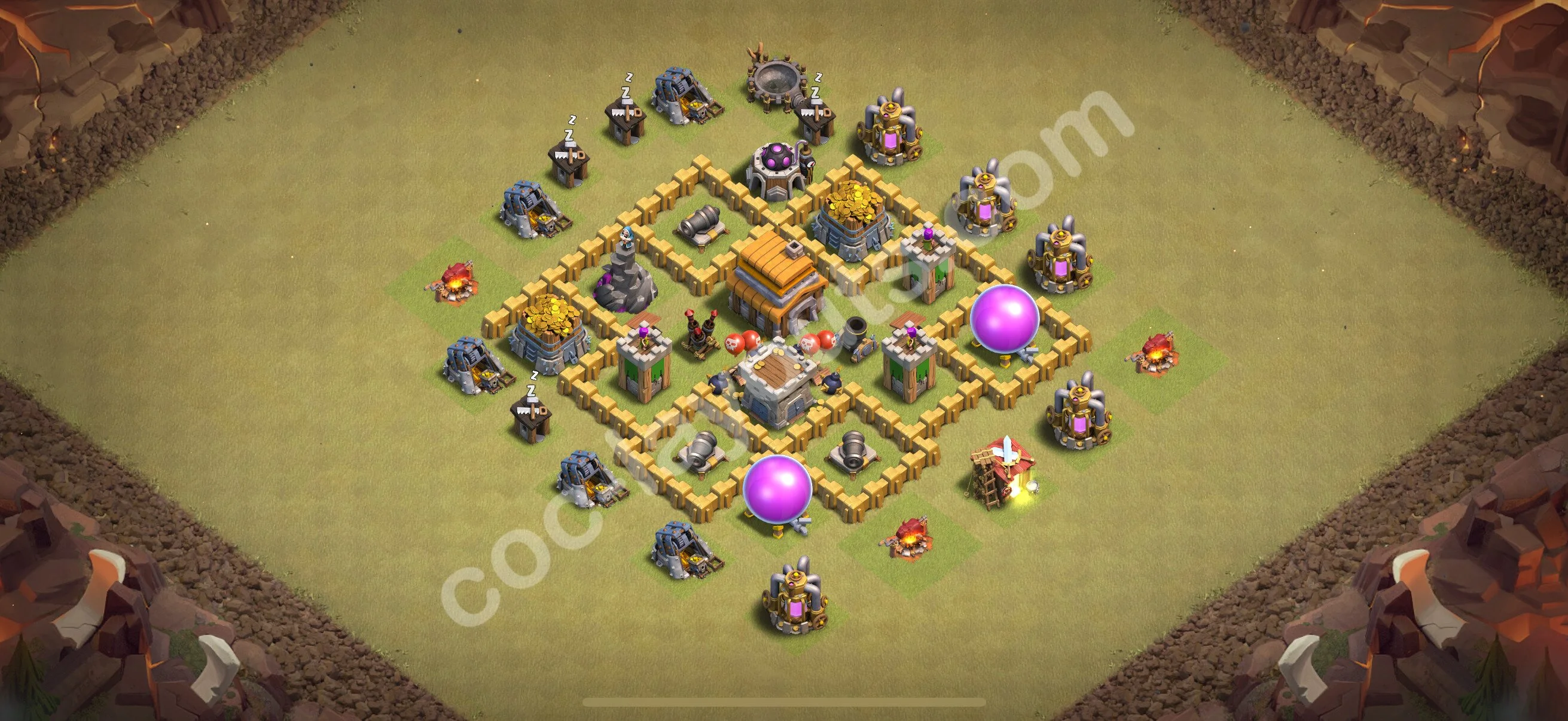 Top War Base TH5 with Link - Anti 2 Stars CWL Plan 2026 - Clash of Clans - (#39) — War BH5