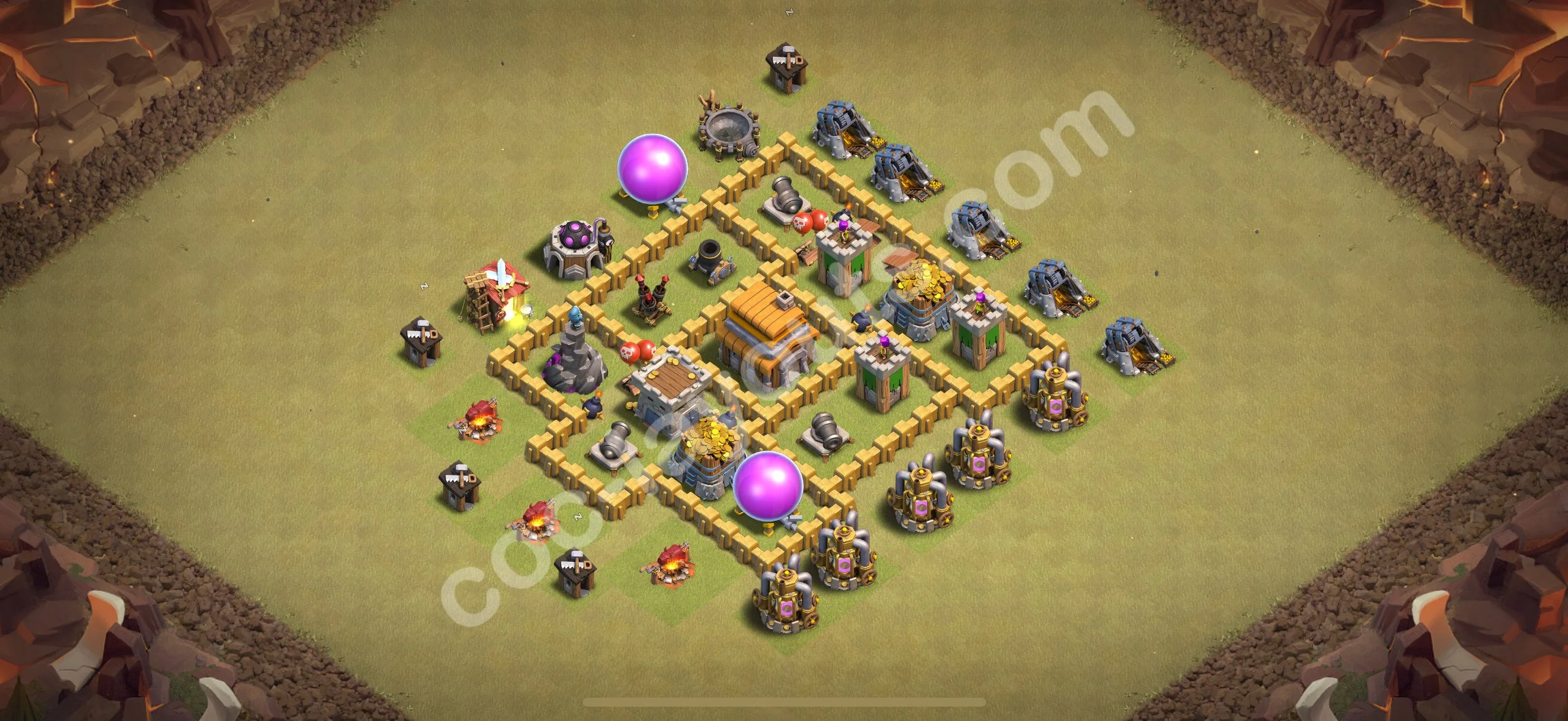 Top War Base TH5 with Link - CWL Defence Plan 2026 - Clash of Clans - (#51) — Krieg BH5
