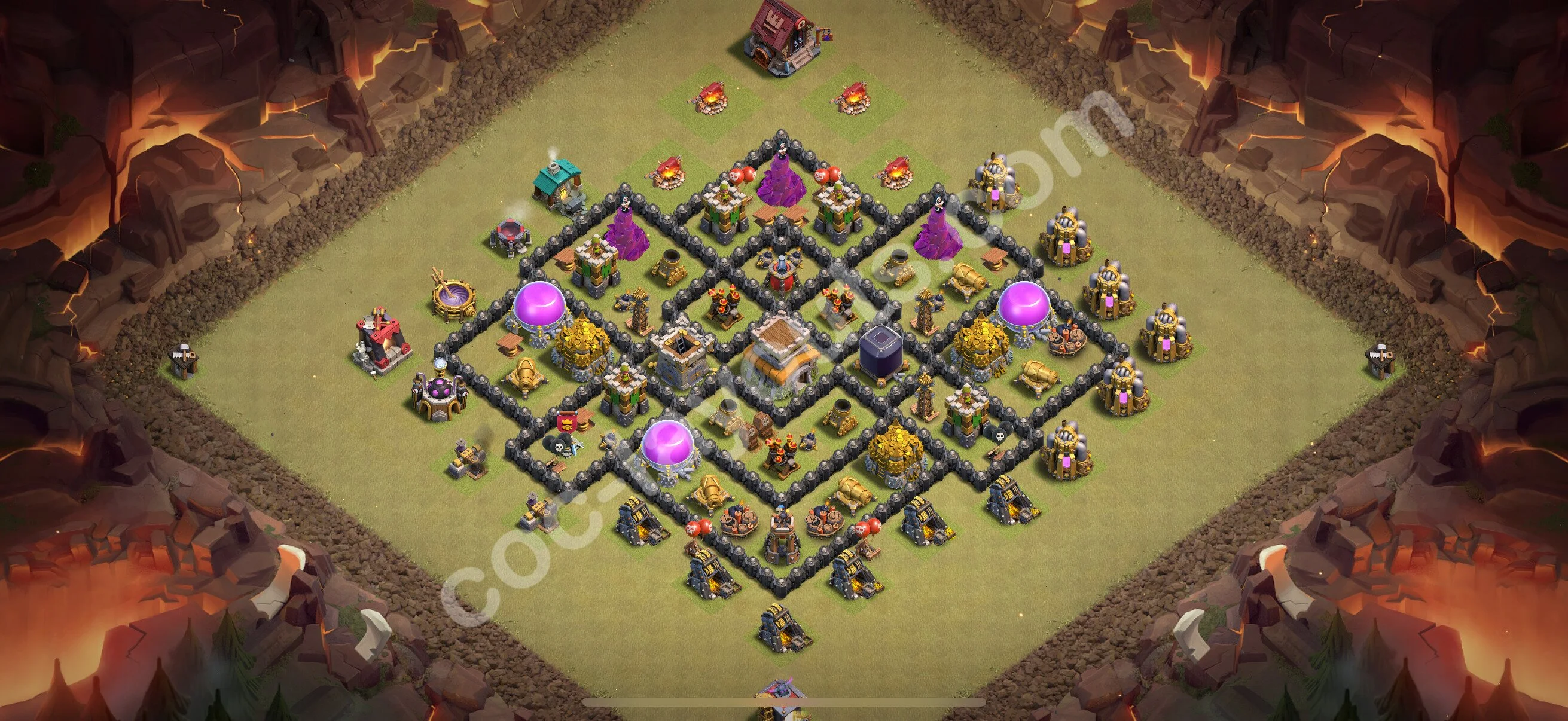 Top War Base TH8 with Link, Anti Everything - Anti 3 Stars CWL Plan 2026 - Clash of Clans - (#135) — Війна BH8