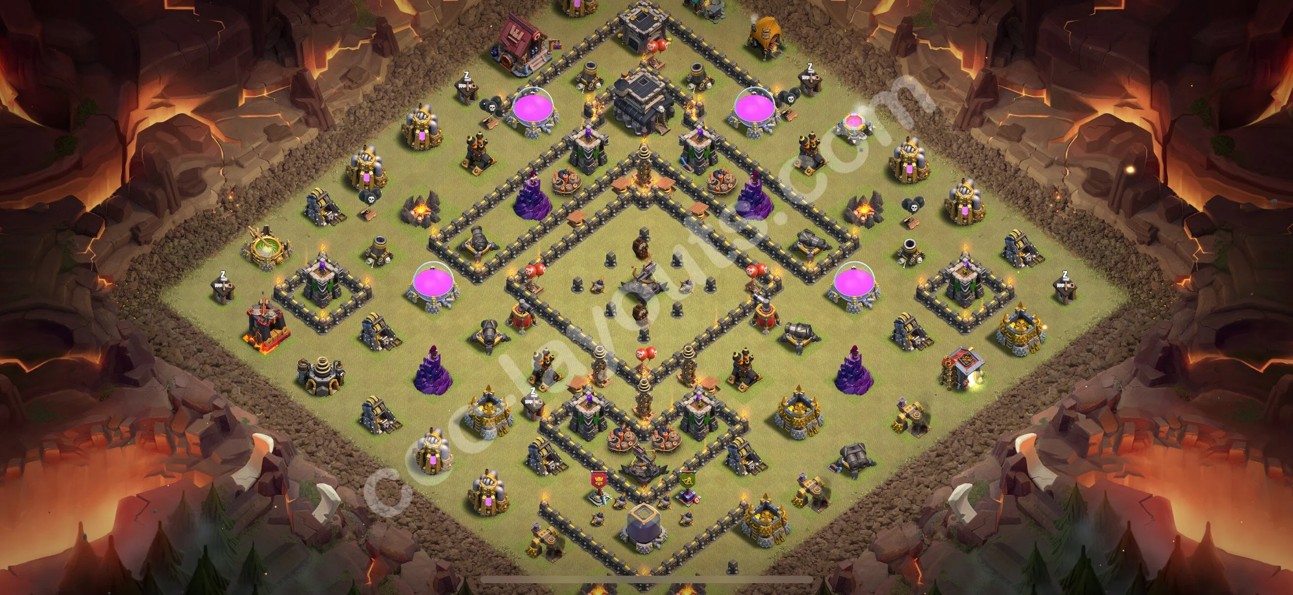 Top War Base TH9 with Link, Anti Everything - CWL Defence Plan 2026 - Clash of Clans - (#115) — Війна BH9