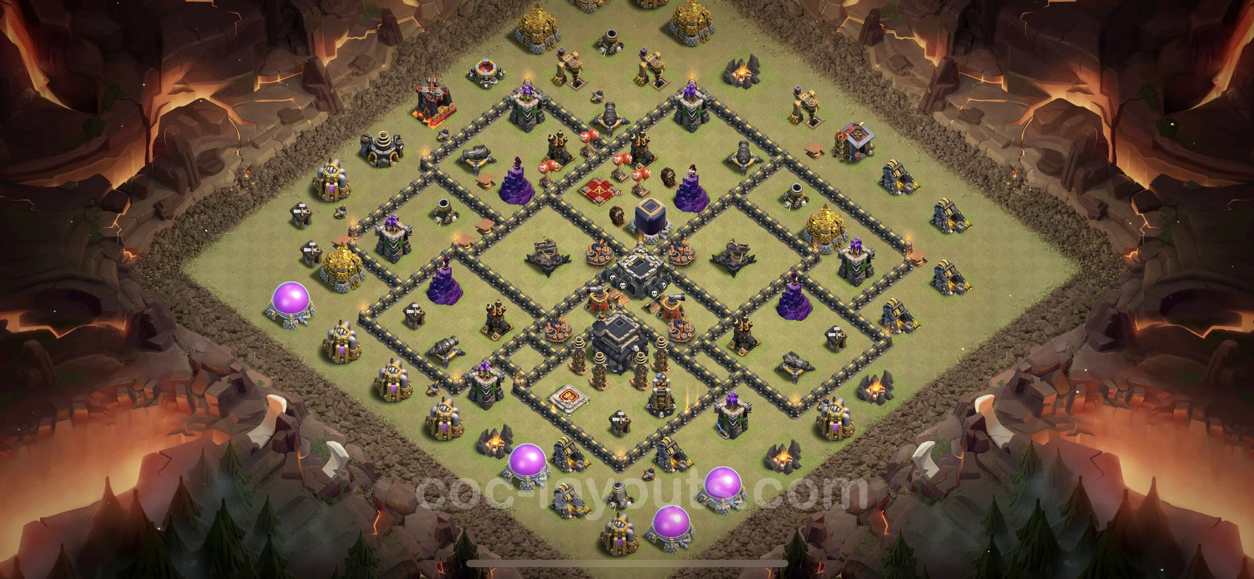 Top War Base TH9 with Link, Anti Everything - Anti 3 Stars CWL Plan - Clash of Clans - (#83) — Війна BH9